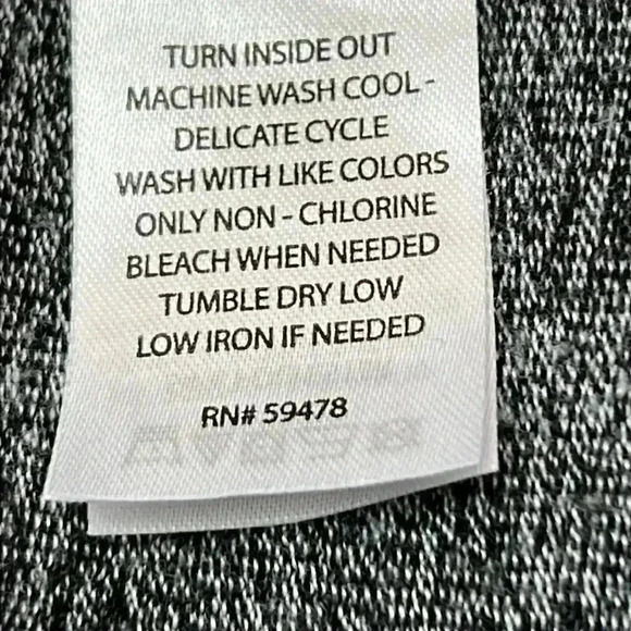 Max Studio Women’s Sweater Plus Sz 1X Heathered Black Cowl Neck Long Sleeve Soft - Picture 9 of 9